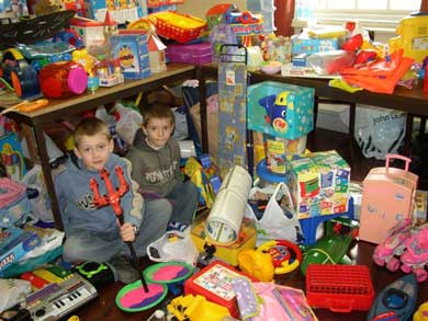 Toys by the ton