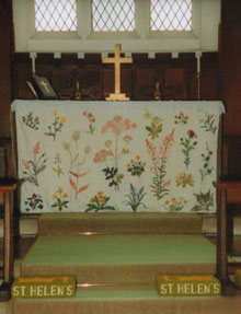 The Croft Memorial frontal