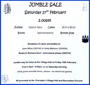180217 Jumble sale