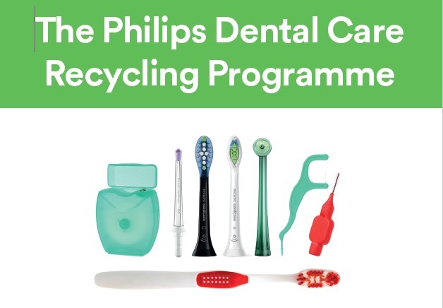 Phillips toothbrush recycling scheme items